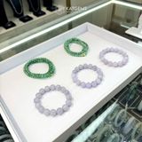  Vòng Đơn Độc Bản Ngọc Phỉ Thuý Tím Tử La Lan 12ly V2-131006 (Không Kén Mệnh) 