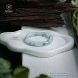  Vòng Khối Ngọc Phỉ Thúy Hoa Bay Cao Cấp Bản Hẹ 9.6 x 8.5 x 56 (Không Kén Mệnh) 2536997 