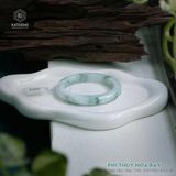  Vòng Khối Ngọc Phỉ Thúy Hoa Bay Cao Cấp Bản Hẹ 9.6 x 8.5 x 56 (Không Kén Mệnh) 2536997 