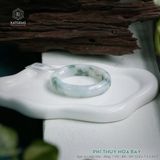  Vòng Khối Ngọc Phỉ Thúy Hoa Bay Cao Cấp Bản Hẹ 12.8 x 7.5 x 53.7 (Không Kén Mệnh) 2537002 