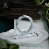  Vòng Khối Ngọc Phỉ Thúy Hoa Bay Cao Cấp Bản Hẹ 12.8 x 7.5 x 53.7 (Không Kén Mệnh) 2537002 