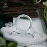  Vòng Khối Ngọc Phỉ Thúy Hoa Bay Cao Cấp Bản Hẹ 11.3 x 7.6 x 54 (Không Kén Mệnh) 2536999 