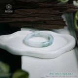  Vòng Khối Ngọc Phỉ Thúy Hoa Bay Cao Cấp Bản Hẹ 10.5 x 8.2 x 54.8 (Không Kén Mệnh) 2537001 
