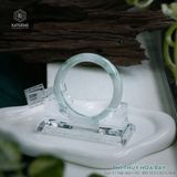  Vòng Khối Ngọc Phỉ Thúy Hoa Bay Cao Cấp Bản Hẹ 10.5 x 8.2 x 54.8 (Không Kén Mệnh) 2537001 