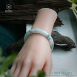  Vòng Khối Ngọc Phỉ Thúy Hoa Bay Cao Cấp Bản Hẹ 10.3 x 7.7 x 53.8 (Không Kén Mệnh) 2536998 