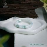  Vòng Khối Ngọc Phỉ Thúy Hoa Bay Cao Cấp Bản Hẹ 10.3 x 7.7 x 53.8 (Không Kén Mệnh) 2536998 