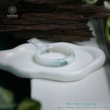  Vòng Khối Ngọc Phỉ Thúy Hoa Bay Cao Cấp Bản Hẹ 11.5 x 7.5 x 53.8 (Không Kén Mệnh) 2536996 