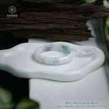  Vòng Khối Ngọc Phỉ Thúy Hoa Bay Cao Cấp Bản Hẹ 11.5 x 7.5 x 53.8 (Không Kén Mệnh) 2536996 
