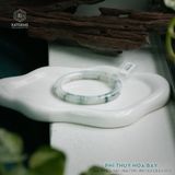  Vòng Khối Ngọc Phỉ Thúy Hoa Bay Cao Cấp Bản Đũa 8.3 x 8.4 x 57.3 (Không Kén Mệnh) 2537005 