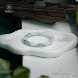  Vòng Khối Ngọc Phỉ Thúy Hoa Bay Cao Cấp Bản Đũa 8.3 x 8.4 x 57.3 (Không Kén Mệnh) 2537005 