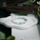  Vòng Khối Ngọc Phỉ Thúy Hoa Bay Cao Cấp Bản Đũa 8.3 x 8.4 x 57.3 (Không Kén Mệnh) 2537005 