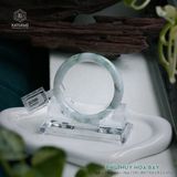  Vòng Khối Ngọc Phỉ Thúy Hoa Bay Cao Cấp Bản Đũa 9.6 x 9.3 x 57.2 (Không Kén Mệnh) 2537006 