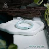  Vòng Khối Ngọc Phỉ Thúy Hoa Bay Cao Cấp Bản Đũa 9.6 x 9.3 x 57.2 (Không Kén Mệnh) 2537006 