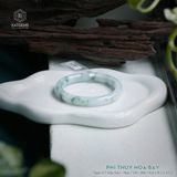  Vòng Khối Ngọc Phỉ Thúy Hoa Bay Cao Cấp Bản Đũa 9.6 x 9.3 x 57.2 (Không Kén Mệnh) 2537006 