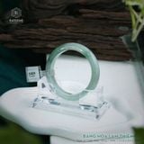  Vòng Khối Ngọc Phỉ Thúy Băng Hoa Lam Thiên Cao Cấp Bản Hẹ 11.6 x 8.6 x 55.6 (Không Kén Mệnh) 2538558 