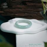  Vòng Khối Ngọc Phỉ Thúy Băng Hoa Lam Thiên Cao Cấp Bản Hẹ 12.3 x 8.2 x 54.2 (Không Kén Mệnh) 2538561 