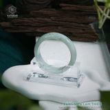  Vòng Khối Ngọc Phỉ Thúy Băng Hoa Lam Thiên Cao Cấp Bản Hẹ 14.2 x 8.6 x 57.2 (Không Kén Mệnh) 2538559 
