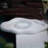  Vòng Khối Ngọc Phỉ Thúy Bạch Nguyệt Quang (Bạch Ngọc) Cấp Bản Hẹ 10.6 x 8.2 x 52.9 (Không Kén Mệnh) 2538633 