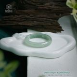  Vòng Khối Ngọc Phỉ Thúy Xanh Nho Cao Cấp Bản Hẹ 11.2 x 7.7 x 57.5 (Không Kén Mệnh) 2527948 