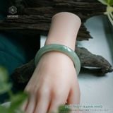  Vòng Khối Ngọc Phỉ Thúy Xanh Nho Cao Cấp Bản Hẹ 11.8 x 7.8 x 55.7 (Không Kén Mệnh) 2527953 