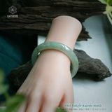  Vòng Khối Ngọc Phỉ Thúy Xanh Nho Cao Cấp Bản Hẹ 12 x 8.1 x 55.5 (Không Kén Mệnh) 2527944 