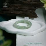  Vòng Khối Ngọc Phỉ Thúy Xanh Nho Cao Cấp Bản Hẹ 12 x 8.1 x 55.5 (Không Kén Mệnh) 2527944 