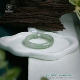 Vòng Khối Ngọc Phỉ Thúy Xanh Nho Cao Cấp Bản Hẹ 12 x 8.1 x 55.5 (Không Kén Mệnh) 2527944 