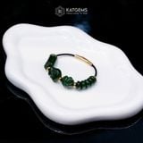  Vòng Dây Cáp Ngọc Bích Canada Vip Ngũ Điếu Mix Hồ Ly, Cỏ 4 Lá (Không Kén Mệnh) 