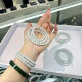  Vòng Chuỗi Bạch Ngọc Phớt Xanh (Không Kén Mệnh) 
