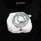  Vòng Chuỗi Ngọc Phỉ Thúy Hoa Bay 5.6ly Mix Ngũ Điếu, Hồ Ly Chúa, Lu Thống Và Túi Tiền Kim Bảo (Không Kén Mệnh) 1-127018 