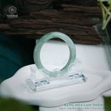  Vòng Khối Ngọc Phỉ Thúy Băng Hoa Lam Thiên Cao Cấp Bản Hẹ 11.6 x 8.6 x 55.6 (Không Kén Mệnh) 2538558 