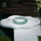  Vòng Khối Ngọc Phỉ Thúy Băng Hoa Lam Thiên Cao Cấp Bản Hẹ 11.6 x 8.6 x 55.6 (Không Kén Mệnh) 2538558 
