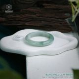  Vòng Khối Ngọc Phỉ Thúy Băng Hoa Lam Thiên Cao Cấp Bản Hẹ 11.6 x 8.6 x 55.6 (Không Kén Mệnh) 2538558 