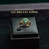  Nhẫn Thiết Kế Lục Bảo Cát Tường Mặt Ngọc Phỉ Thuý Type A KT 12 x10 x 6 (Không Kén Mệnh) 