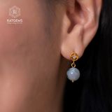  Bộ Trang Sức Ngọc Phỉ Thúy Hoa Bay Type A (Không Kén Mệnh) 