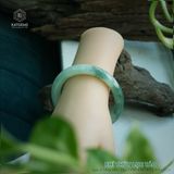  Vòng Khối Ngọc Phỉ Thúy Lục Táo Cao Cấp Bản Đũa 9.5 x 9.5 x 55.9 (Không Kén Mệnh) 2541060 