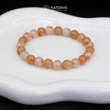  Vòng Đơn Ngọc Hồng Phỉ 7.6ly 2-131007 (Không Kén Mệnh) 