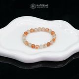  Vòng Đơn Ngọc Hồng Phỉ 7.6ly 2-131007 (Không Kén Mệnh) 