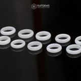  Nhẫn Khối Bạch Ngọc 15.3mm - 17.3mm (Không Kén Mệnh) 