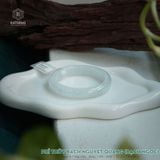  Vòng Khối Ngọc Phỉ Bạch Nguyệt Quang (Bạch Ngọc) Cao Cấp Bản Hẹ 12.2 x 7.9 x 56.5 (Không Kén Mệnh) 2541062 