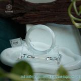  Vòng Khối Ngọc Phỉ Bạch Nguyệt Quang (Bạch Ngọc) Cao Cấp Bản Hẹ 11.8 x 7.5 x 54.6 (Không Kén Mệnh) 2541069 