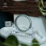  Vòng Khối Ngọc Phỉ Thúy Lam Thủy Xám Khói Cao Cấp Bản Hẹ 12.4 x 5.3 x 55.8 (Không Kén Mệnh) 2541063 