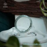  Vòng Khối Ngọc Phỉ Thúy Lam Thủy Xám Khói Cao Cấp Bản Hẹ 12.4 x 5.3 x 55.8 (Không Kén Mệnh) 2541063 