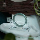  Vòng Khối Ngọc Phỉ Thúy Lam Thủy Xám Khói Cao Cấp Bản Oval 12.5 x 6.8 x 48.9 x 52.8 (Không Kén Mệnh) 2541061 