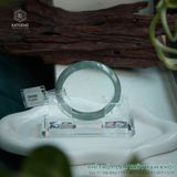  Vòng Khối Ngọc Phỉ Thúy Lam Thủy Xám Khói Cao Cấp Bản Oval 12.5 x 6.8 x 48.9 x 52.8 (Không Kén Mệnh) 2541061 