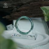  Vòng Khối Ngọc Phỉ Thúy Sơn Thủy Hòa Vân Cao Cấp Bản Hẹ 12.2 x 7.3 x 53.5 (Không Kén Mệnh) 2541929 