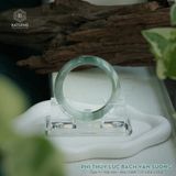  Vòng Khối Ngọc Phỉ Thúy Bạch Lục Vân Sương Cao Cấp Bản Hẹ 11 x 8.6 x 53.6 (Không Kén Mệnh) 2541934 