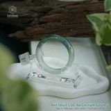  Vòng Khối Ngọc Phỉ Thúy Bạch Lục Vân Sương Cao Cấp Bản Hẹ 11.6 x 8.6 x 51.5 (Không Kén Mệnh) 2541932 