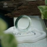  Vòng Khối Ngọc Phỉ Thúy Bạch Lục Vân Sương Cao Cấp Bản Hẹ 11.6 x 8.6 x 51.5 (Không Kén Mệnh) 2541932 
