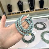  Chuỗi Vòng Cổ Ngọc Phỉ Thúy Hoa Bay 8ly (Không Kén Mệnh) 